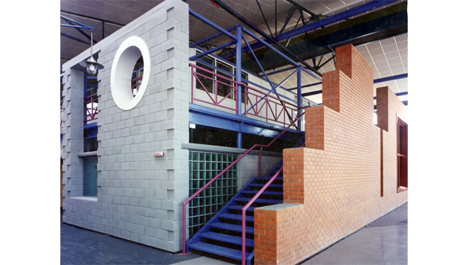 Conversion of a Factory Warehouse to a University of Thessaly Building 