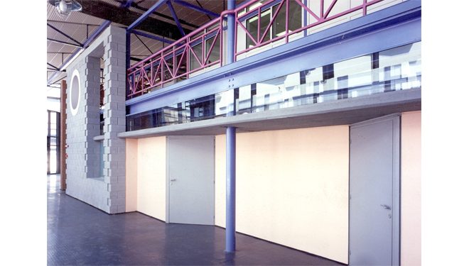 Conversion of a Factory Warehouse to a University of Thessaly Building 