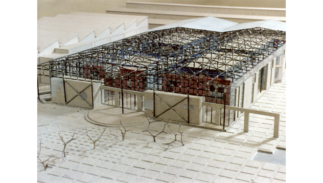 Conversion of a Factory Warehouse to a University of Thessaly Building 