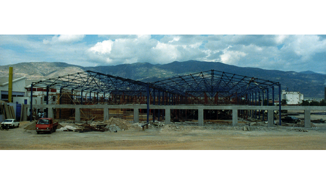 Conversion of a Factory Warehouse to a University of Thessaly Building 