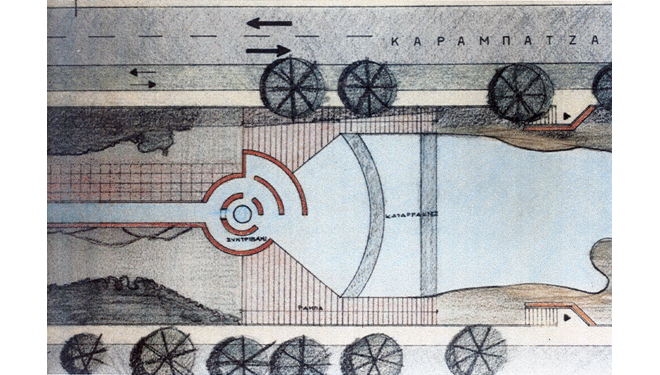 Design for the Krafsidon riverbed 
