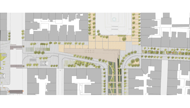 Architectural Competition of Preliminary Design Drafts for Reformation of the Axis Acheiropoiitos - Saint Sofia of the Municipality of Thessaloniki, Greece 