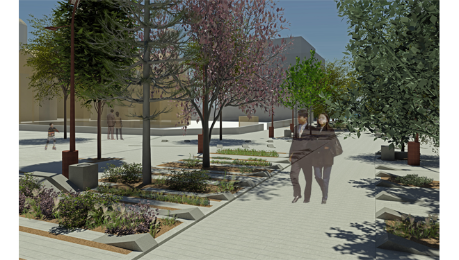 Architectural Competition of Preliminary Design Drafts for Reformation of the Axis Acheiropoiitos - Saint Sofia of the Municipality of Thessaloniki, Greece 