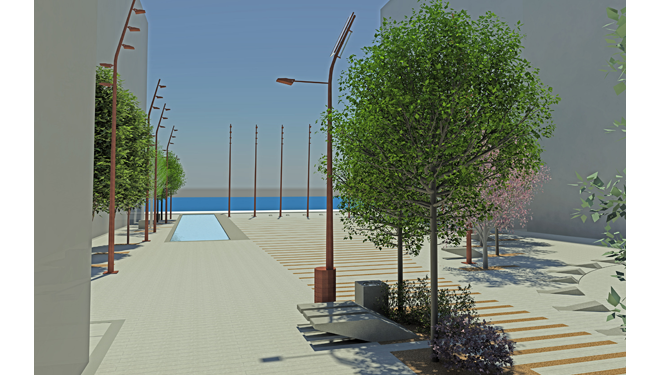 Architectural Competition of Preliminary Design Drafts for Reformation of the Axis Acheiropoiitos - Saint Sofia of the Municipality of Thessaloniki, Greece 