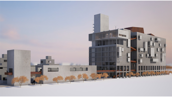 Redesign of the existing cereals’ stock house building facilities (SILO) and its surrounding open space into a Museum for Underwater Antiquities and Regeneration of part of the Piraeus Port Authority (OLP) Coastal Zone into an open public space for outdoor activities 