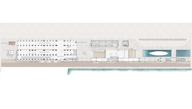 Redesign of the existing cereals’ stock house building facilities (SILO) and its surrounding open space into a Museum for Underwater Antiquities and Regeneration of part of the Piraeus Port Authority (OLP) Coastal Zone into an open public space for outdoor activities 