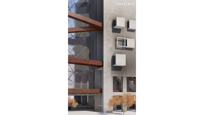 Redesign of the existing cereals’ stock house building facilities (SILO) and its surrounding open space into a Museum for Underwater Antiquities and Regeneration of part of the Piraeus Port Authority (OLP) Coastal Zone into an open public space for outdoor activities 