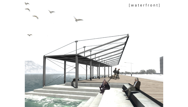 Redesign of the existing cereals’ stock house building facilities (SILO) and its surrounding open space into a Museum for Underwater Antiquities and Regeneration of part of the Piraeus Port Authority (OLP) Coastal Zone into an open public space for outdoor activities 